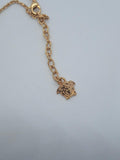 VERSACE Ladies Gold Tone Medusa Biggie Engraved Pendant Necklace OS RRP330 NEW