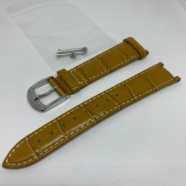 LINKS OF LONDON Ladies Brown Watch Strap 18mm Beige Tan Croc NEW RRP45