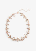 Phase Eight Alannah Navette Necklace Rose Gold RRP32
