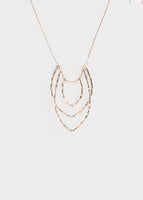 Phase Eight Harriet Pendant Necklace Rose Gold RRP29