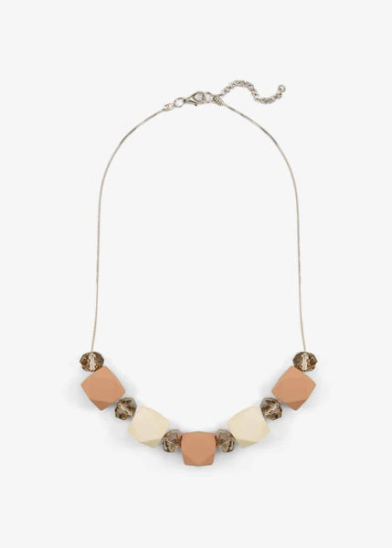 Phase Eight Melinda Coated Bead and Facet Necklace Multicoloured RRP29