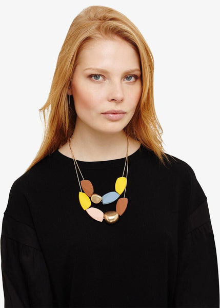 Phase Eight Hailey Bead Layer Necklace Multicoloured RRP29