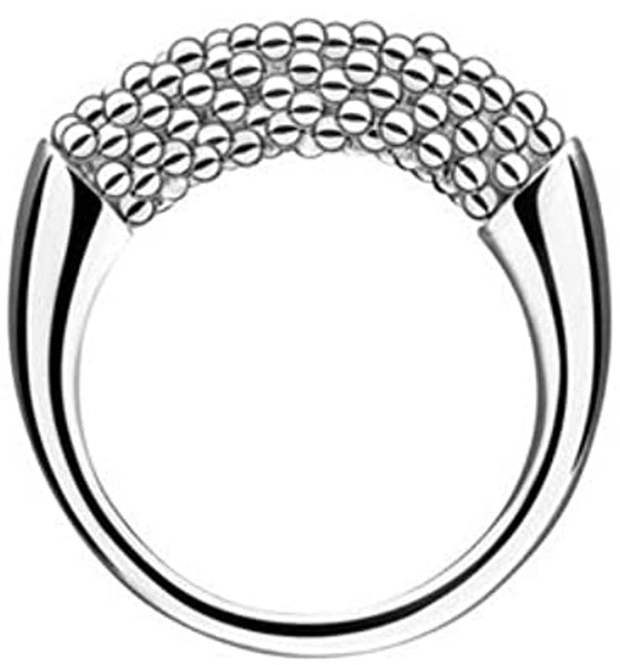 LINKS OF LONDON Ladies Effervescence Star Sterling Silver Ring L BNWT RRP100