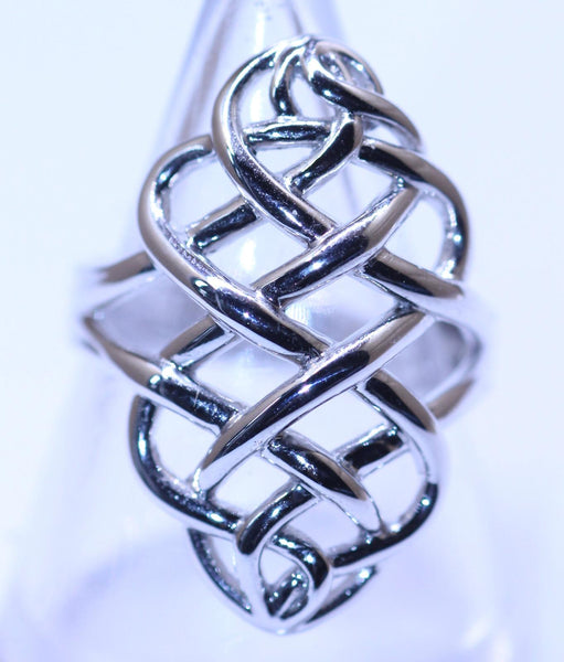LINKS OF LONDON Ladies Essentials Woven Sterling Silver Ring N BNWT RRP150