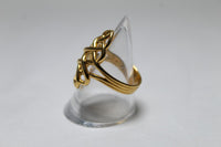 Woven Ring - Gold Vermeil - N - Links of London