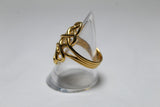 Woven Ring - Gold Vermeil - N - Links of London