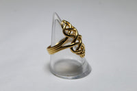 Woven Ring - Gold Vermeil - N - Links of London
