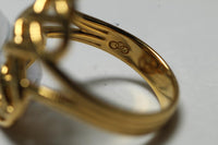 Woven Ring - Gold Vermeil - N - Links of London
