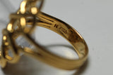 Woven Ring - Gold Vermeil - N - Links of London
