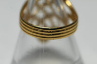 Woven Ring - Gold Vermeil - N - Links of London
