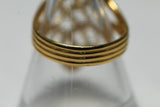 Woven Ring - Gold Vermeil - N - Links of London