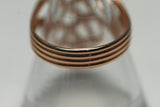 LINKS OF LONDON Ladies Essentials Woven Rose Gold Vermeil 925 Ring N BNWT RRP150