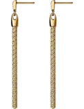 LINKS OF LONDON Yellow Gold Vermeil Silk Row Tassel Dangle Earrings RRP130 NEW