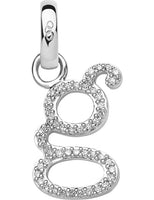 LINKS OF LONDON Alphabet G Letter Charm Sterling Silver Diamond RRP140 NEW
