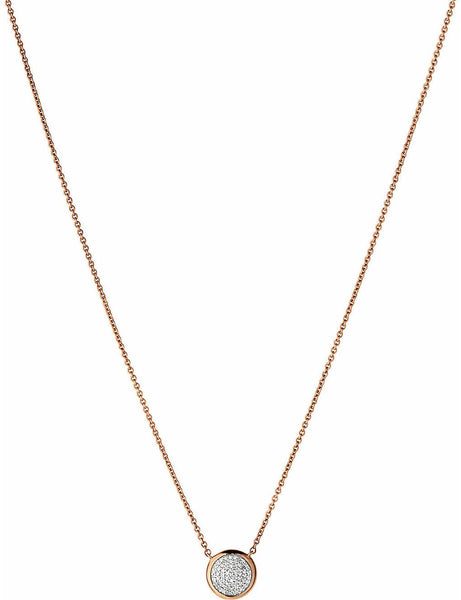 LINKS OF LONDON Diamond Essentials Sterling Silver Pave Necklace RRP240 NEW