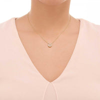 LINKS OF LONDON Ascot Diamond Essentials Yellow Gold Vermeil Necklace RRP320 NEW