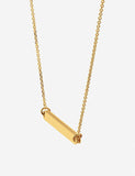 LINKS OF LONDON Narrative Yellow Gold Vermeil Short Bar Necklace RRP120 NEW