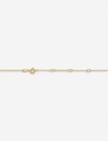 LINKS OF LONDON Narrative Yellow Gold Vermeil Short Bar Necklace RRP120 NEW