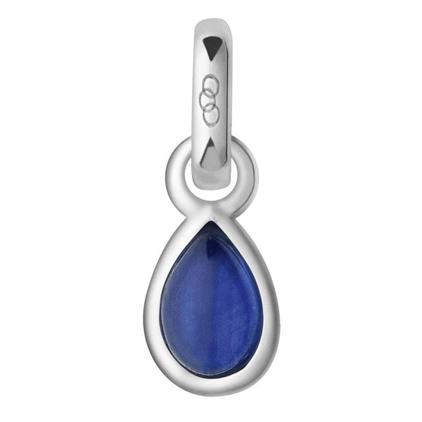 LINKS OF LONDON Sterling Silver September Sapphire Birthstone Charm NEW RRP60