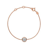 LINKS OF LONDON Ladies Diamond Rose Gold Vermeil Pave Bracelet RRP220 NEW