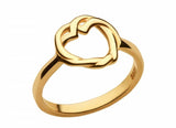 LINKS OF LONDON Ladies Kindred Soul Gold Vermeil 925 Heart Ring N NEW RRP150