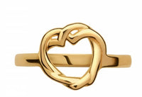 LINKS OF LONDON Ladies Kindred Soul Gold Vermeil 925 Heart Ring N NEW RRP150
