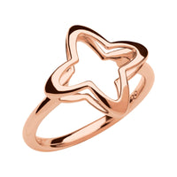 LINKS OF LONDON Splendour Rose Gold Vermeil Open Star Ring UKN NEW RRP175