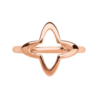 LINKS OF LONDON Splendour Rose Gold Vermeil Open Star Ring UKN NEW RRP175