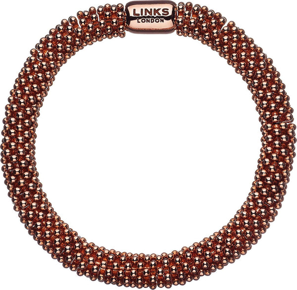 LINKS OF LONDON Ladies Effervescence 925 Rose Gold Vermeil Bracelet NEW RRP380