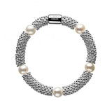 LINKS OF LONDON Ladies Effervescence 925 White Pearl Star Bracelet NEW RRP265