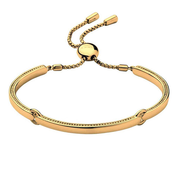 LINKS OF LONDON Narrative Yellow Gold Vermeil Articulated Bracelet RRP250 NEW