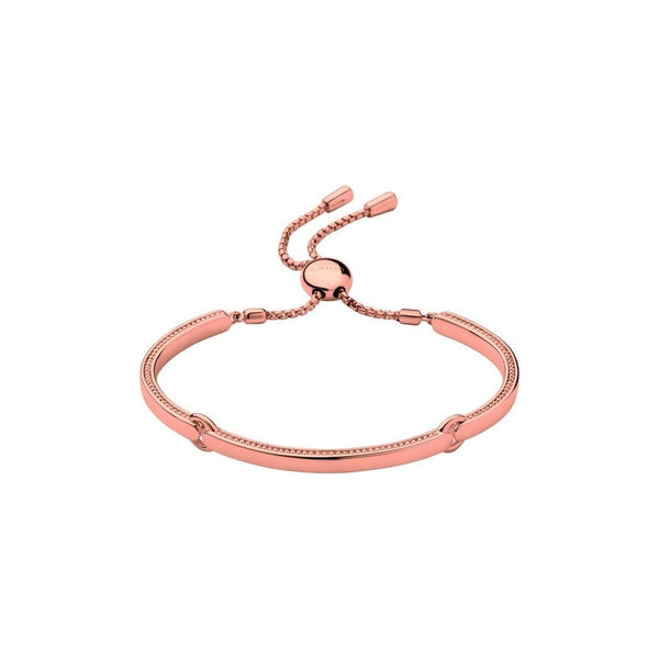 LINKS OF LONDON Narrative Rose Gold Vermeil Articulated Bracelet RRP250 NEW