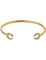LINKS OF LONDON Ascot 925 Gold Vermeil Horse Shoe Diamond Bracelet RRP560 NEW