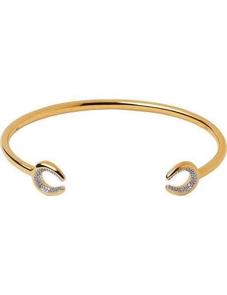 LINKS OF LONDON Ascot 925 Gold Vermeil Horse Shoe Diamond Bracelet RRP560 NEW