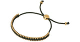 LINKS OF LONDON Ladies Friendship 925 Gold Mini Khaki Green Bracelet NEW RRP190