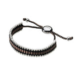LINKS OF LONDON Friendship 925 Black Copper Glitter Bar Bracelet NEW RRP190