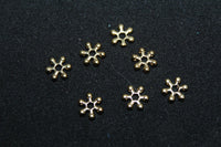 LINKS OF LONDON Ladies Elf Star Bag Of 7 Yellow Gold Vermeil Charms RRP35 NEW