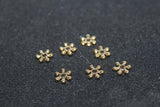 LINKS OF LONDON Ladies Elf Star Bag Of 7 Yellow Gold Vermeil Charms RRP35 NEW