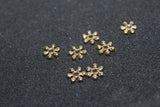 LINKS OF LONDON Ladies Elf Star Bag Of 7 Yellow Gold Vermeil Charms RRP35 NEW