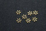 LINKS OF LONDON Ladies Elf Star Bag Of 7 Yellow Gold Vermeil Charms RRP35 NEW
