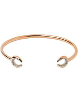 LINKS OF LONDON Ascot Rose Gold Vermeil Cuff Diamond Bracelet RRP560 BNWT