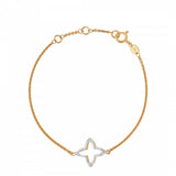 LINKS OF LONDON Yellow Gold Vermeil Diamond Splendour Cut Bracelet RRP275 BNWT