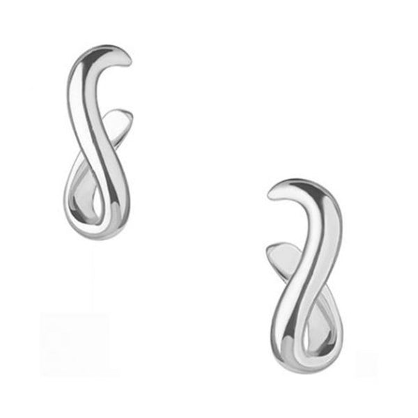 LINKS OF LONDON Ladies Essentials Infinity Sterling Silver Earrings RRP150 NEW