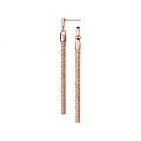 LINKS OF LONDON Ladies Silk Row Rose Gold Vermeil Stud Earrings RRP65 NEW