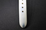 LINKS OF LONDON Ladies Hope Rose Gold Vermeil White Strap Wrist Watch RRP344 NEW