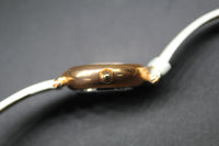 LINKS OF LONDON Ladies Hope Rose Gold Vermeil White Strap Wrist Watch RRP344 NEW