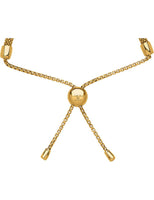 LINKS OF LONDON White Sapphire Gold Vermeil Crown Starlight Bracelet NEW RRP300