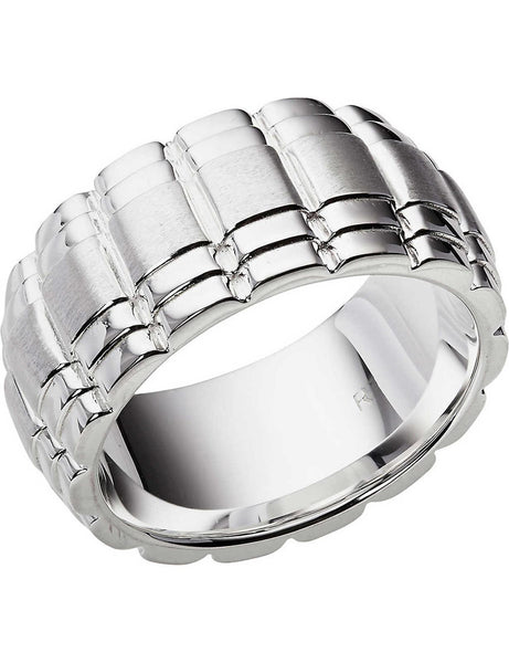 Venture Band Ring - Sterling Silver - U - Links of London