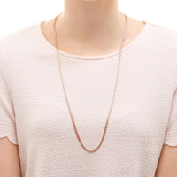 LINKS OF LONDON Silk 18kt Rose Gold Vermeil 5 Row Necklace 31.5" RRP220 NEW