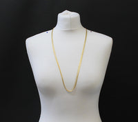 LINKS OF LONDON 5 Row Strand Silk Yellow Gold Vermeil Necklace 80cm NEW RRP225